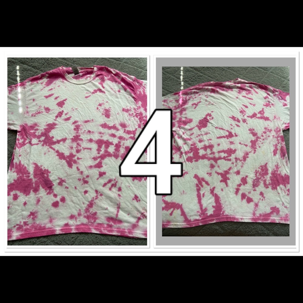 Hand Dyed Tie Dye T-Shirt XL